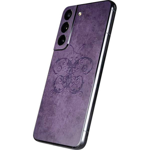 Brigid Ashwood Purple Damask Butterfly Galaxy S22 Skin